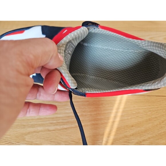 Duca Del Cosma Energy Golf Shoes/cleats, Mens Size 14 Red, Blue White Euc - Picture 11 of 13